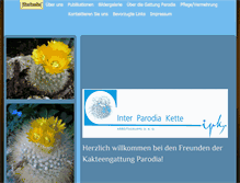 Tablet Screenshot of inter-parodia-kette.de